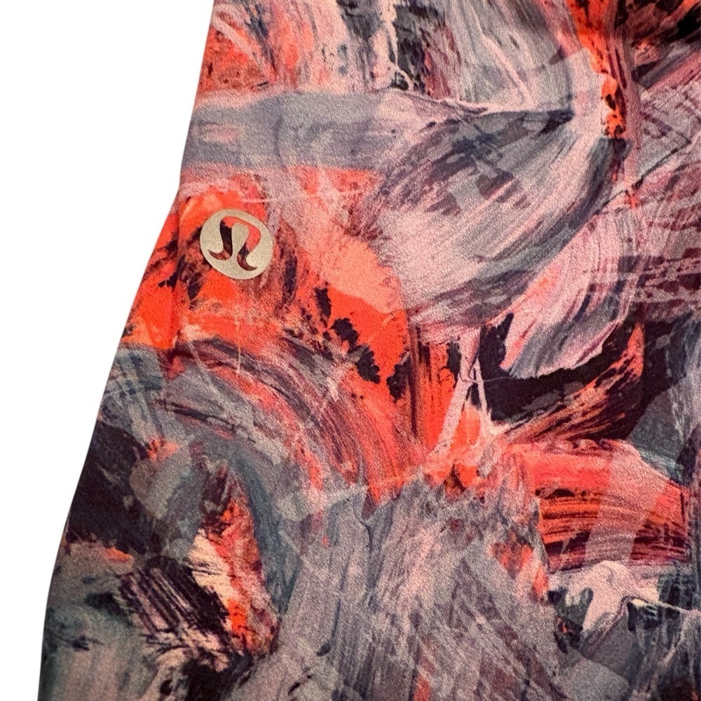Lululemon Base Pace High-Rise Crop Pants - Atmospheric Purple Multi Size 16 - Picture 3 of 7